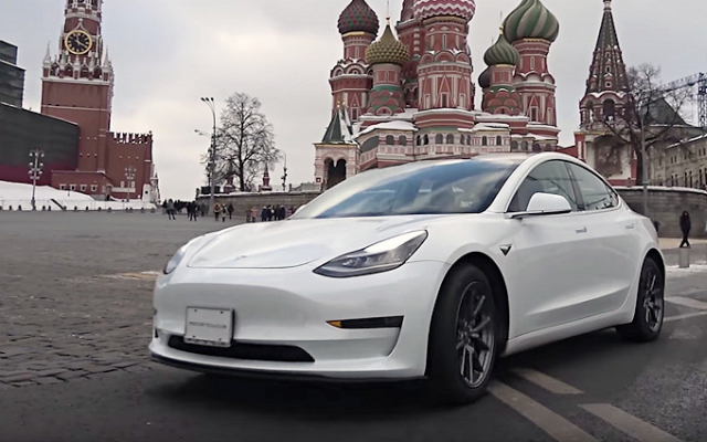 Tesla в Российской Федерации