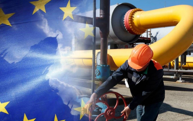потребление газа в ЕС